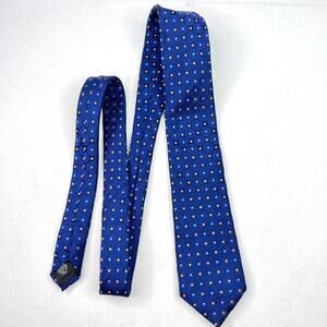 Jones New York Blue Dotted Necktie